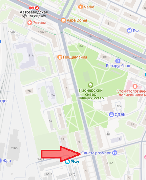Студия Саната Розмари на карте